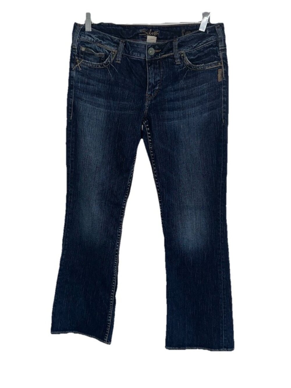Silver Jeans Co. Toni Bootcut Jeans Womens 31x31 Blue Medium Wash Low Rise Denim